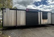 28' x 10' Timber Clad Marketing Suite