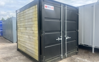 10' x 8' Cedar Clad Container , York