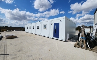 20'x56' 7 Bay Anti Vandal Modular Building, Hull
