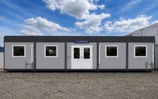 36' x 50' Refurbished 5 Bay Double Classroom Modular Building, Cambridge