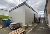 120' x 20' 6 Bay Single Storey Modular Building - Very modern Plastisol Modular Building
