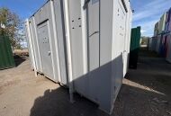 16' x 8' Anti-Vandal 3+1 Toilet Block