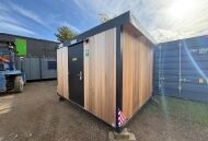 12' x 10' Cedar Clad Canteen - Ex Hire!