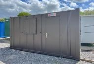 16' x 8' Brand New Anti-Vandal Steel Office with WC