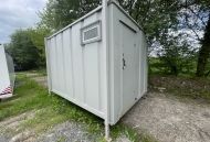 12' x 9' 2+1 Anti-Vandal Steel Toilet Block