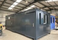 24'x10' Anti-Vandal Canteen, Office and Toilet 