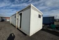 40'x10' Plastisol Office, Toilets and Shower Unit