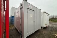 12'x9' Anti-Vandal 2+1 Toilet Block - Only 2 Months old! 