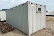 20’x8' Double Changing Room with Shower