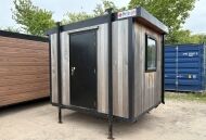 10' x 8' Cedar Clad Gatehouse/Office - Ex Hire Fleet! 