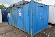 20'x9' Anti-Vandal 2+1+Shower Block
