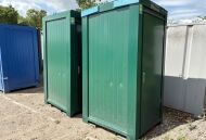 8'x5' Brand New Green Single Mains Toilet (2 readily available)