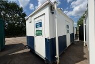 16'x9' Anti-Vandal 3+1 Toilet Block 