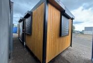 28' x 10' Timber Clad Marketing Suite