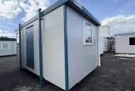 16' x 9' Plastisol Steel Office Unit - Brand New