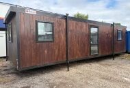 32'x10' Cedar Clad Office Unit with Canteen
