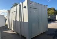 16'x8' Anti-Vandal 3+1 Toilet Block