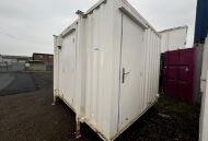 12'x9' Anti-Vandal 2+1 Toilet Block 