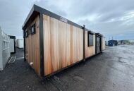 40'x10' Cedar Clad Marketing Suite (Only 6 Months Old)