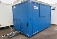 12'x8' AJC Easycabin Towable Welfare Unit