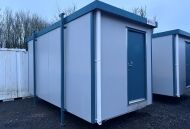 16' x 8' Plastisol Steel Office Unit (Ex Hire Fleet)