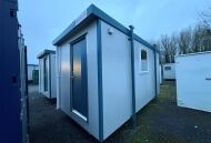 16' x 8' Plastisol Steel Office Unit (Ex Hire Fleet)