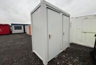 8' x 5' Anti-Vandal 1+1 Toilet Block