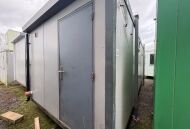 24'x10' Plastisol 4 W/C Toilet Block & Steel Urinal Trough