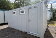 16' x 9' Anti-Vandal Steel Changing Room with WC and Shower