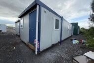 40'x12' Plastisol Triple Office Unit 