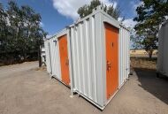 16'x9' Anti-Vandal 3+1 Toilet Block