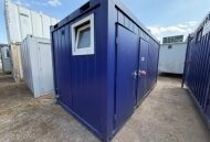 16'x9' Anti-Vandal 3+1 Toilet Block