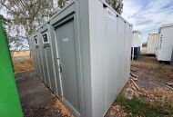 16' x 9' Anti-Vandal Steel Changing Room with WC and Shower